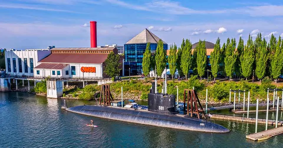 A beautiful day at OMSI Oregon