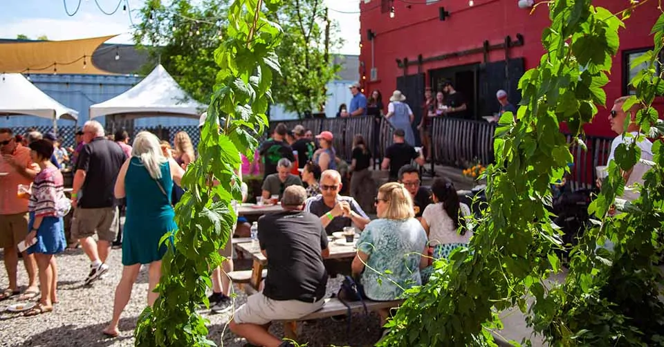 A busy afternoon at East End Brewing Pittsburgh