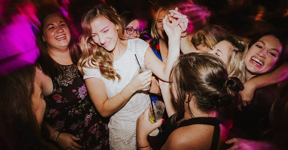 The dancefloor at Olive Or Twist Pittsburgh