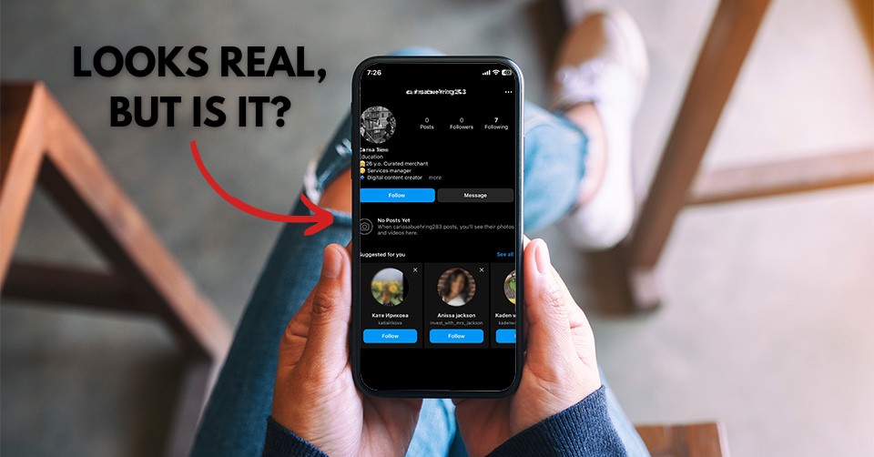 How to tell if an Instagram account is fake