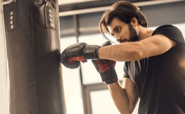 A man trying to get into boxing