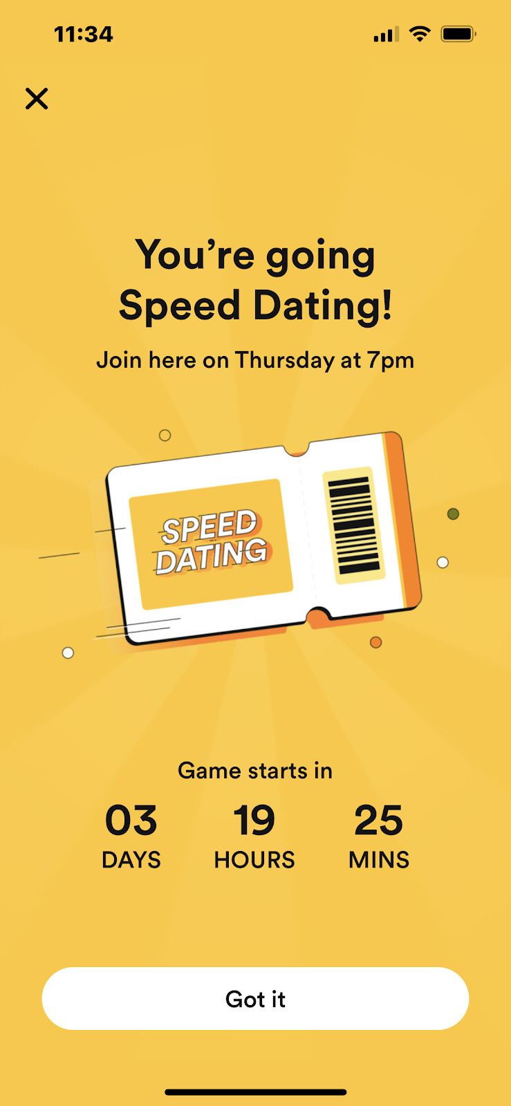 Bumble Speed Dating