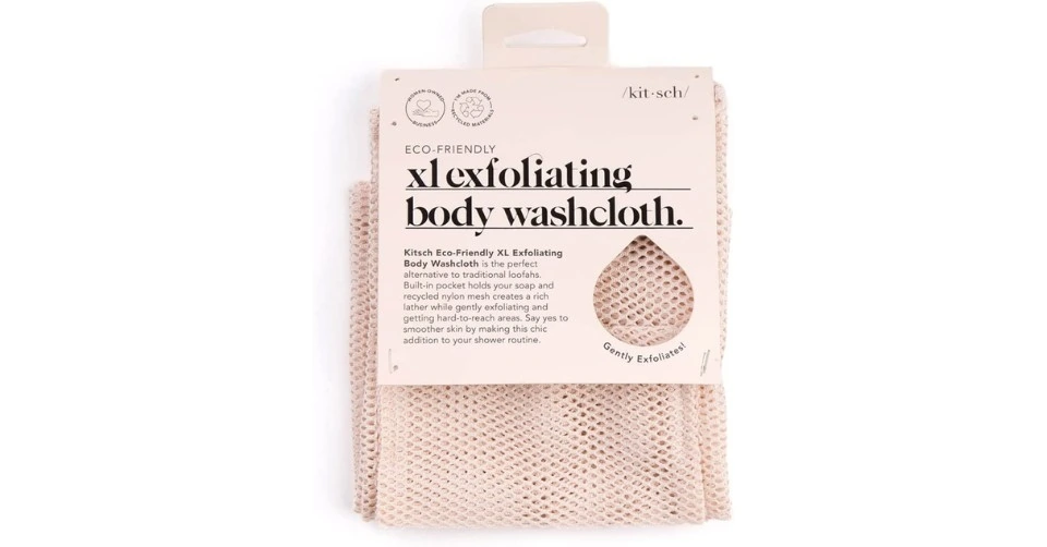 Kitsch XL Exfoliating Body Scrubber