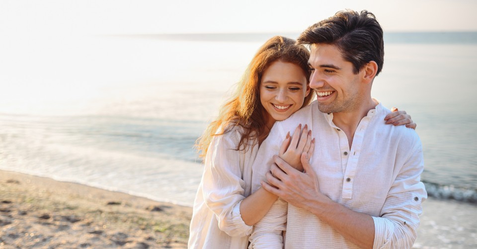 A romantic getaway at a nearby beach