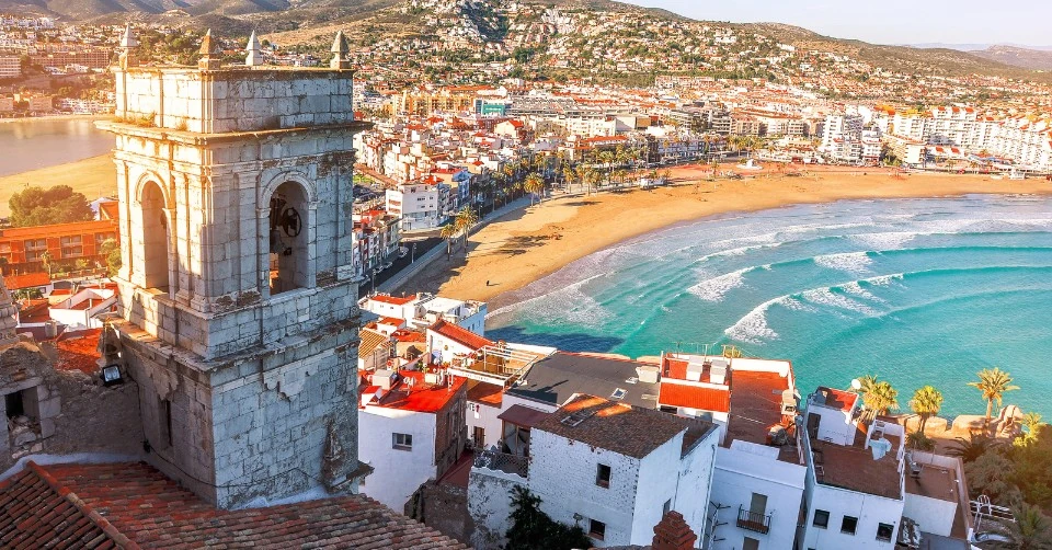 Bird's eye view of Valencia, Spain