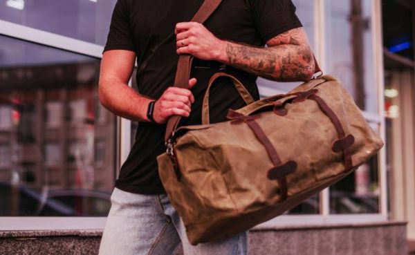 Carrying one of the best types of bags for men